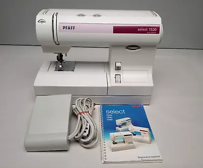$200 • Buy PFAFF Select 1530 Sewing Machine With Foot Controller And Accessories