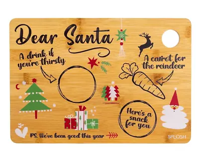 CHRISTMAS EVE BOX SANTA SNACK TIMBER GRAZING BOARD Reindeer Treat Kids Gifts • $25.46