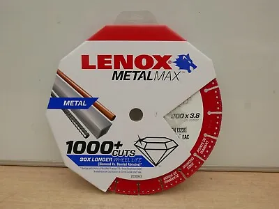 Lenox 2030943 Metalmax 300mm 12  X 25.4mm Diamond Metal Cutting Disc  • £30.99