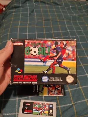 Super Goal | Super Nintendo Entertainment System SNES Game | Boxed & Complete • £20