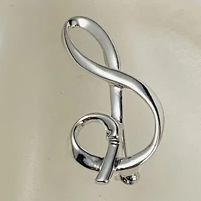 Vintage SARAH COVENTRY Initial S Silver Tone Open Work Brooch Pin Signed • $18.99