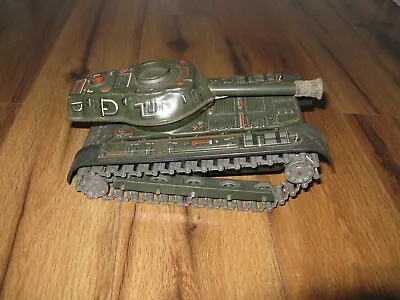 **PARTS REPAIR** Vintage Modern Toys M-40 Tin Army Tank Remote Control Toy Japan • $74.99