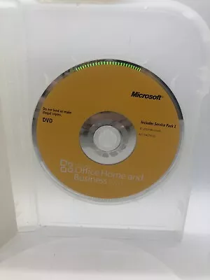 Microsoft Office Home & Business DVD 2010 With Product Key Authentic! • $26.99