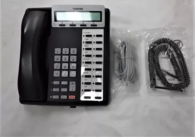 $24.95 • Buy Toshiba DKT3220 SD Phone 20 Button Business Display Tested Warranty Charcoal