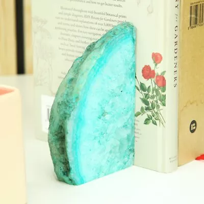 £50 • Buy Crystal Geode Bookends - Fossil Gemstone
