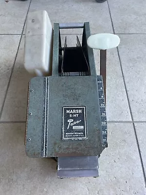 Marsh Model 5 HT Manual Gummed Tape Dispenser Hand Taper  • $113