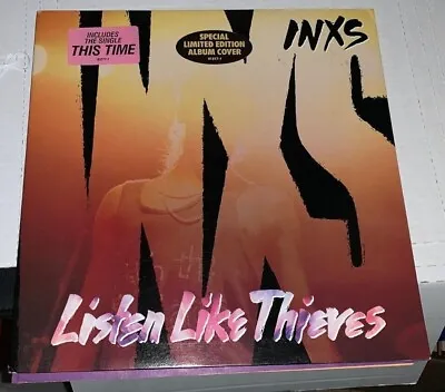 INXS Listen Like Thieves Atlantic 1985 Signed Michael Hutchence Band Autographs • $699.99