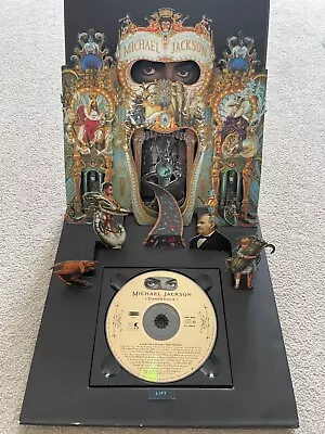 Michael Jackson: Dangerous - Collector’s Edition Pop-Up Book/CD • First Printing • £45