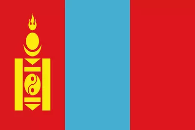 Mongolia *2x3 Fridge Magnet* Flag Banner National Symbol Design Color  • $8.95