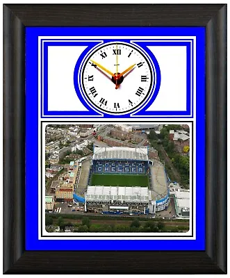 Chelsea Stadium Gift Christmas Present Xmas Clock Wall Or Freestanding • £16.99