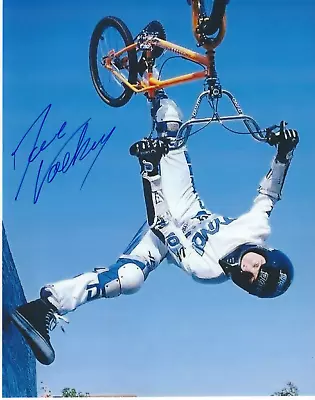 DAVE VOELKER Signed 8 X 10 Photo BIKING X Games BMX FREE SHIPPING • $42.49