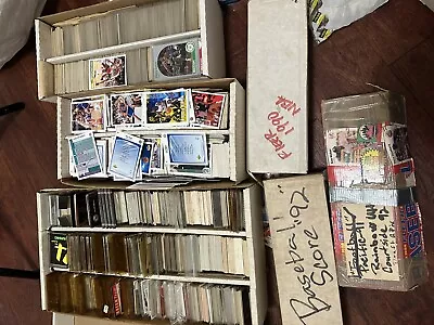 Big Sports Card Collection 1920-2020 Topps Fleer Upper ETC Vintage Lot • $400