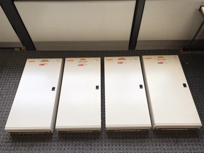 £250 • Buy 2 X Merlin Gerin TPN Distribution Boards Including 2 X 250A Main Switches.