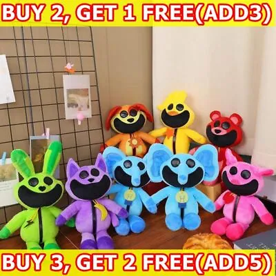 Smiling Critter Series Figure Plush Set-Cartoon Game Doll Home Decor Easter Gift • £7.97