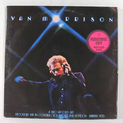 VAN MORRISON ‎– It's Too Late To Stop Now    1974 1st US WL Promo 2XLP  EX/NM • $149.95