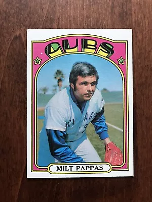 1972 Topps #208 Milt Pappas EX-EXMT • $1.29