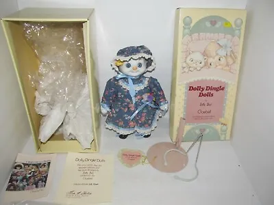 Vintage 1989 Porcelain GOEBEL DOLLY DINGLE MUSICAL CAT DOLL By Bette Ball In Box • $39.99