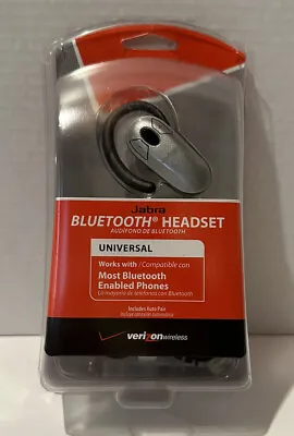 Verizon Jabra Universal Bluetooth Headset 2 Hour Charge In Open Package -VBT135Z • $12.50
