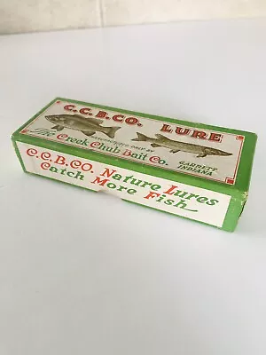 Vintage Creek Chub Empty Lure Box - Unmarked  • $10.50