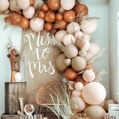 $15.99 • Buy Double Layer Balloon Garland Birthday Wedding Baby Shower Decor Balloon Arch Kit