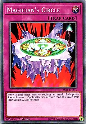 Magician's Circle SS01-ENA16 Yu-Gi-Oh! Light Play 1st Edition • $0.99