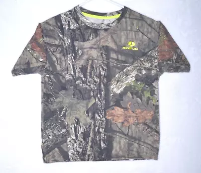 Boy's Mossy Oak Size Large Camo Short Sleeve Shirt • $7.99