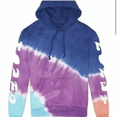 American Eagle Young Money Tie Dye Oversized Hooded Sweatshirt Multicolor Sz M • $17.95