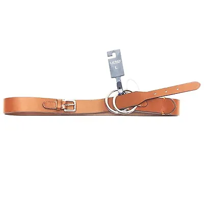 Ralph Lauren Women's Leather Riding Equestrian Brown Belt • $35.99
