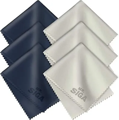 MR.SIGA Premium Microfiber Cleaning Cloths For Lens Eyeglasses Screens • £7.99