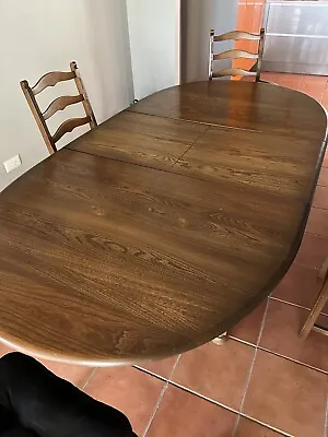 $500 • Buy Ercol Dining Table And 6 Chairs 