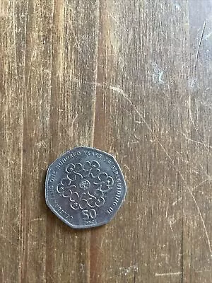 2010 100 Years Of Girl Guiding 50p Coin • £2