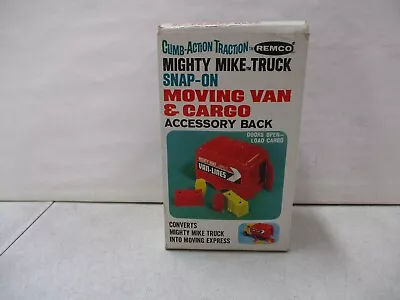 1967 Remco Mighty Mike Truck Snap-on Moving Van Accessory Back • $19.99