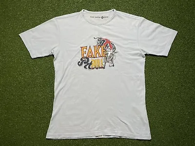 Fake London Genuis T Shirt FAKE PITBULL - Rare - Large • £34.99