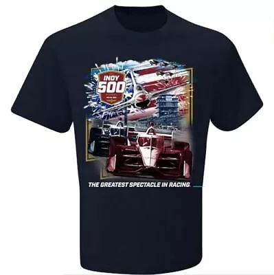 108th Indianapolis IndyCar 2024 Adult 500 Race 5.26.2024 Flag Flyover Shirt • $19.99