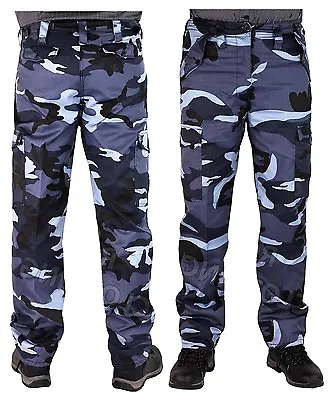 £16.99 • Buy Men's Big Size  Army Cargo Combat  Work Trousers/Pants Size 28-62