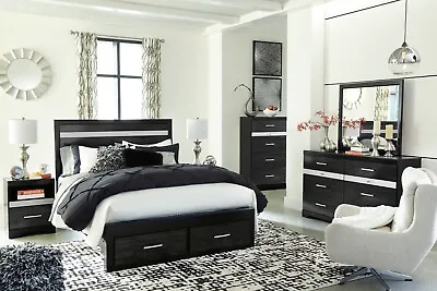 $1095 • Buy Ashley Furniture Starberry Queen Storage 7 Piece Bedroom Set