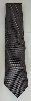 New Vintage M&S Marks Spencer Grey Silk Tie With Tags • £7.50