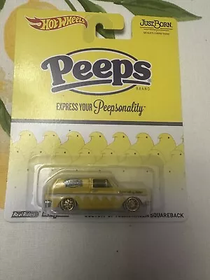 Hot Wheels Pop Culture Peeps Just Born Custom ‘69 VW Squareback NIP • $13