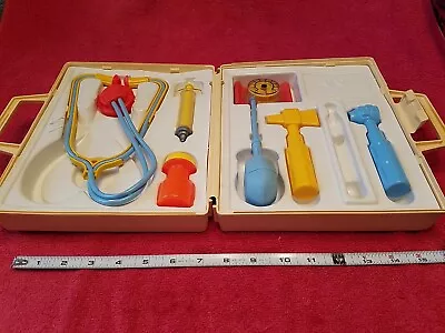 Kids Medical Doctor Kit Fisher Price Toy Vintage 1977  • $10.95