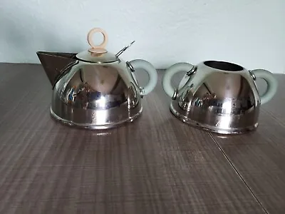 Michael Graves  Stainless Creamer Sugar Bowl Set For Target • $49.99