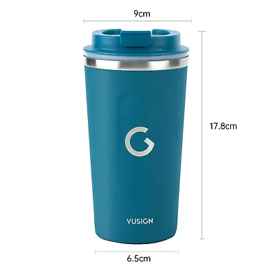 Thermos Cup Insulated Travel Coffee Mug Thermal Stainless Steel Flask Vacuum 500 • $27.99