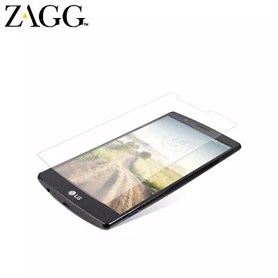 Genuine ZAGG LG G4 InvisibleSHIELD Tempered GLASS Screen Protector Guard Clear • £3.95