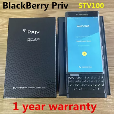 BlackBerry Priv 32GB 18MP Slider 4G LTE Unlocked Android Smartphone- New Sealed • $168.70