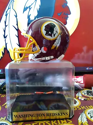 Washington Redskins Vintage Riddell Speed Mini Helmet - Acrylic Case • $54.95