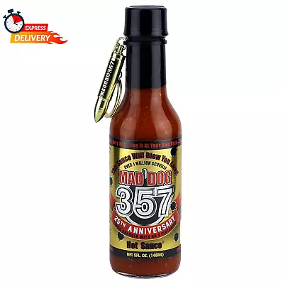 Mad Dog 357 Gold Edition Hot Sauce 5Oz • $37.11