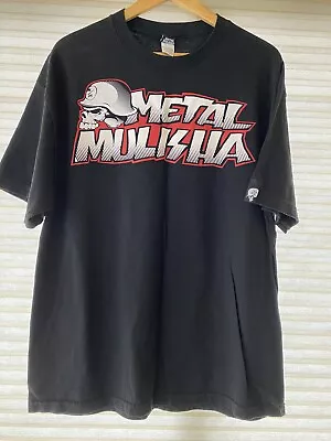 Metal Mulisha Graphic Print  T Shirt Size XL Black • $25