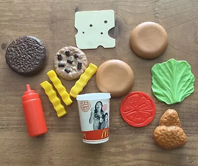 McDonalds Play Food Kitchen Burger Fries McNuggets I’m Lovin’ It Cup Some Wear • $10