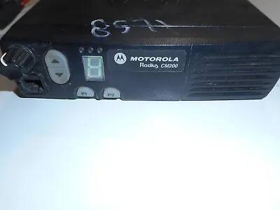 Motorola Cm200 Vhf Transceiver Radio 50 Watts Out Mint • $89