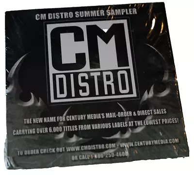 CM Distro Summer Sampler Music CD In Shrink NM Waco Jesus Havochate Runemagick • $3