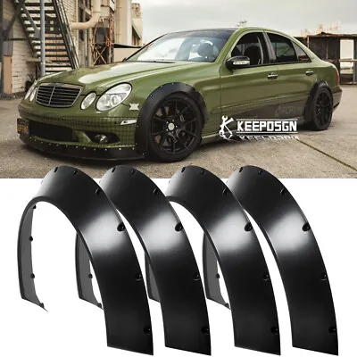 For Mercedes Benz E55 AMG W211 Fender Flares Extra Wide Body Kit Wheel Arches • $99.35